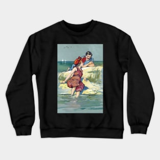 Edwardian bathers Crewneck Sweatshirt